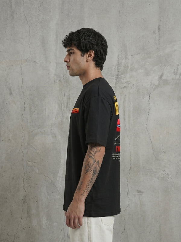 McQueen Graphic Oversized T-Shirt